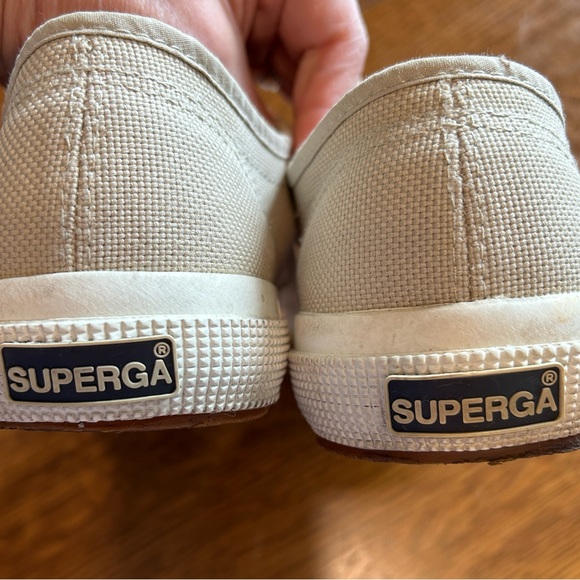 Superga Size 38, khaki sneakers - Picture 3 of 6
